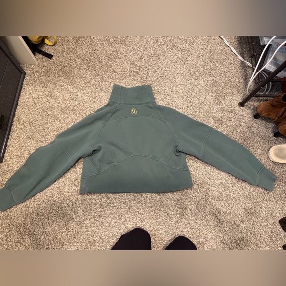 Scuba Oversized Funnel-Neck Half Zip medium forest xs/s - Picture 7 of 11